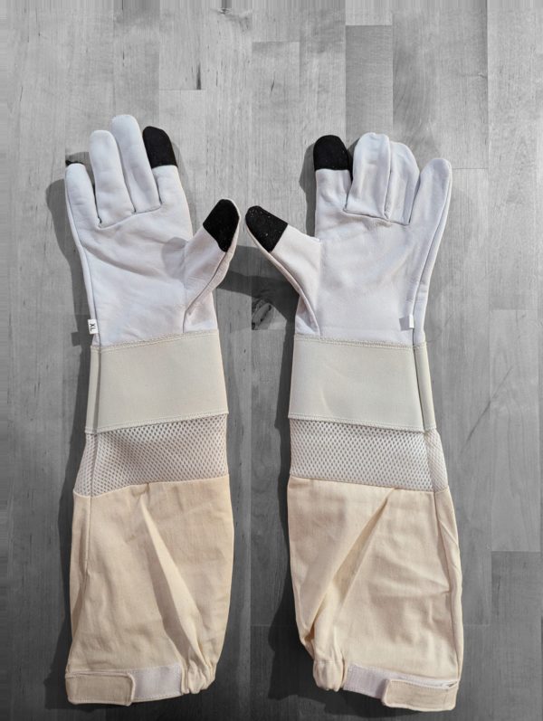 4Bee - Gants aérés en cuir