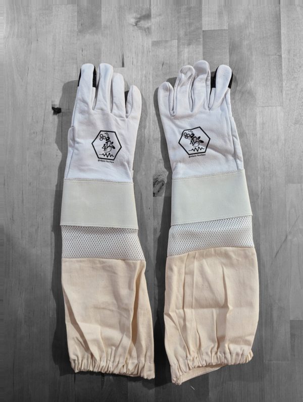 4Bee - Gants aérés en cuir