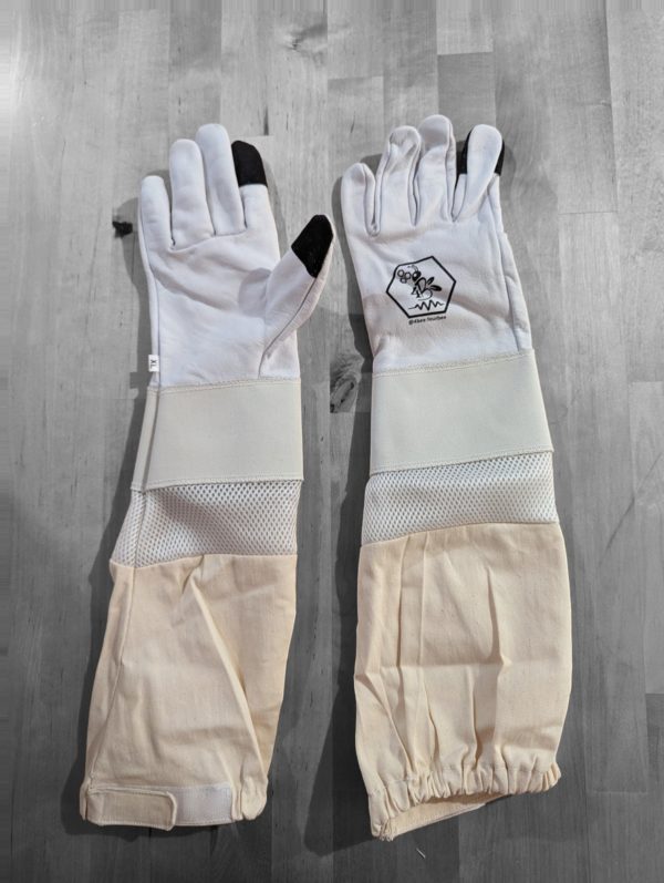 4Bee - Gants aérés en cuir