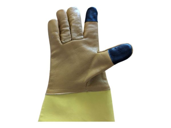 Gants en cuir Premium jaune