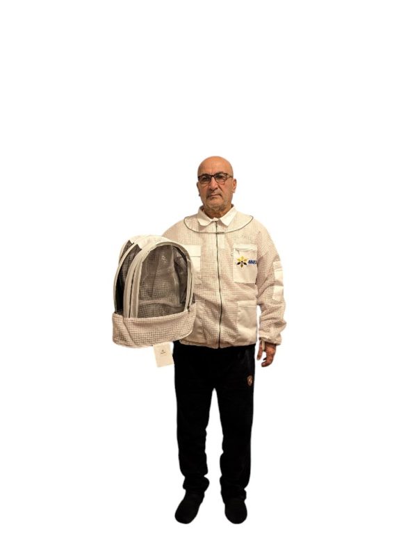 Blouson ventilé blanc