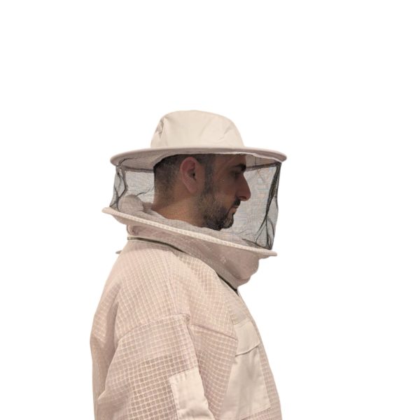 Combinaison d'Apiculture Ventilée blanche - Voile Amovible – Image 9