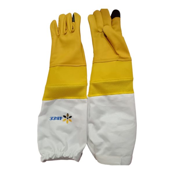 Gants en cuir Premium jaune
