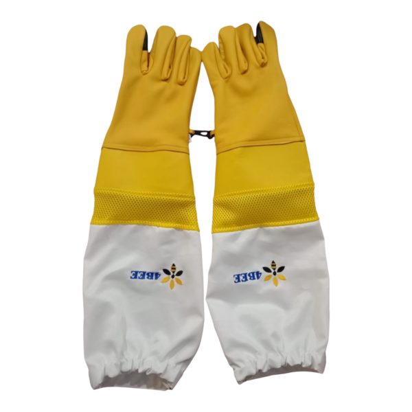 Gants en cuir Premium jaune