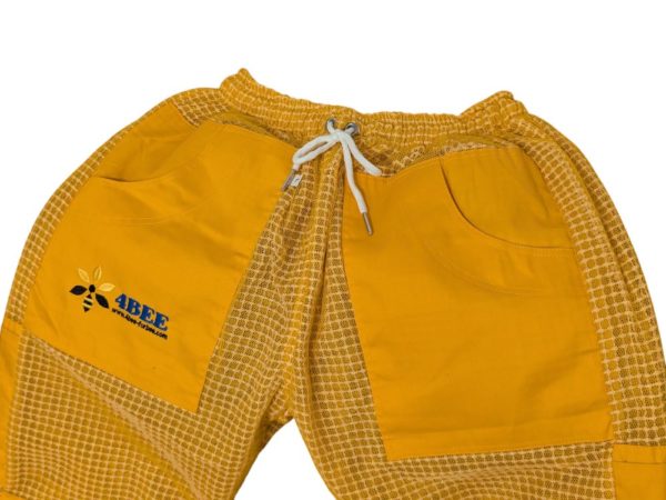 pantalon ventilé jaune