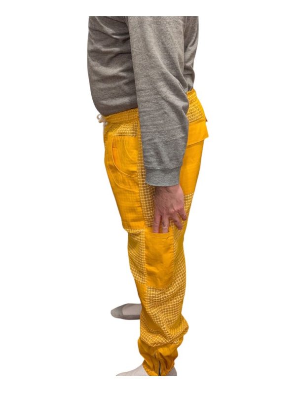 pantalon ventilé jaune