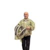 Blouson polycoton vert