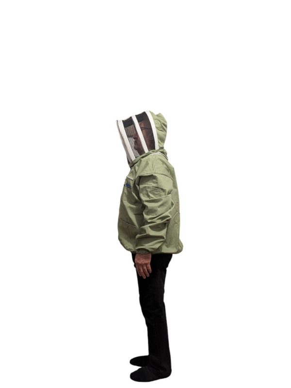 Blouson polycoton vert