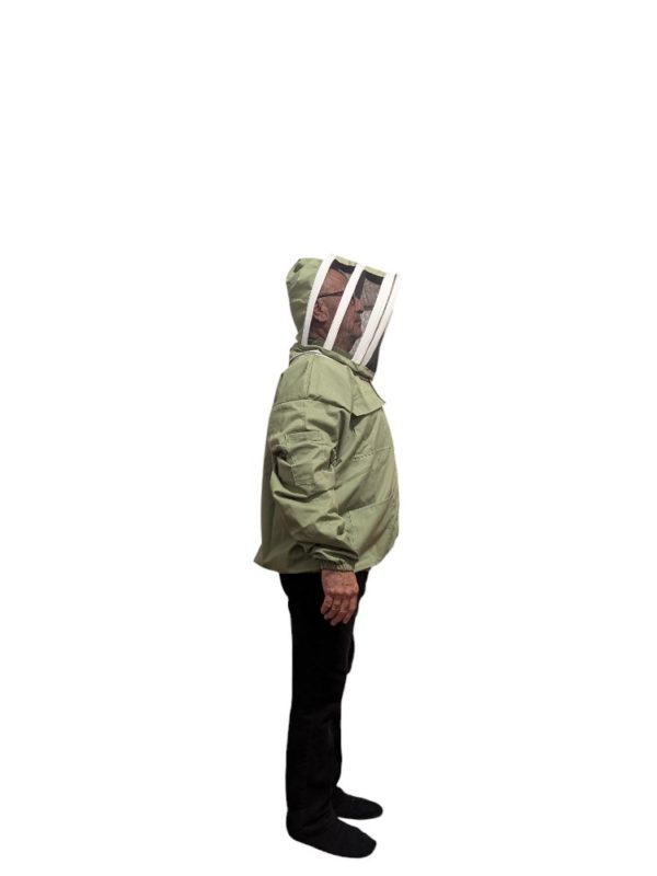 Blouson polycoton vert