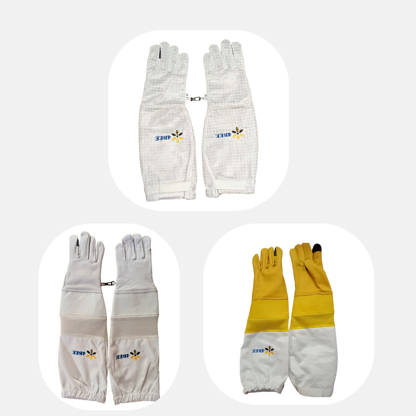 Gants apiculture en cuir