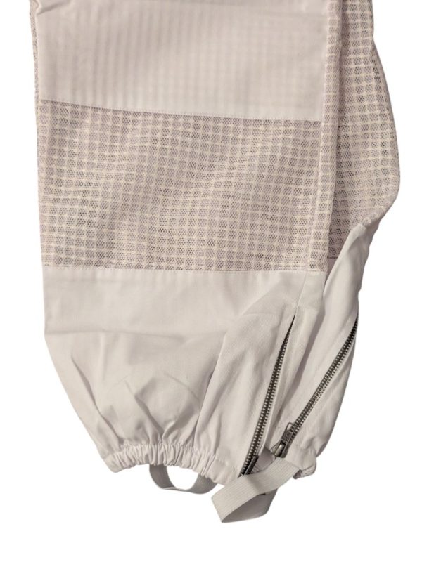 pantalon ventilé blanc