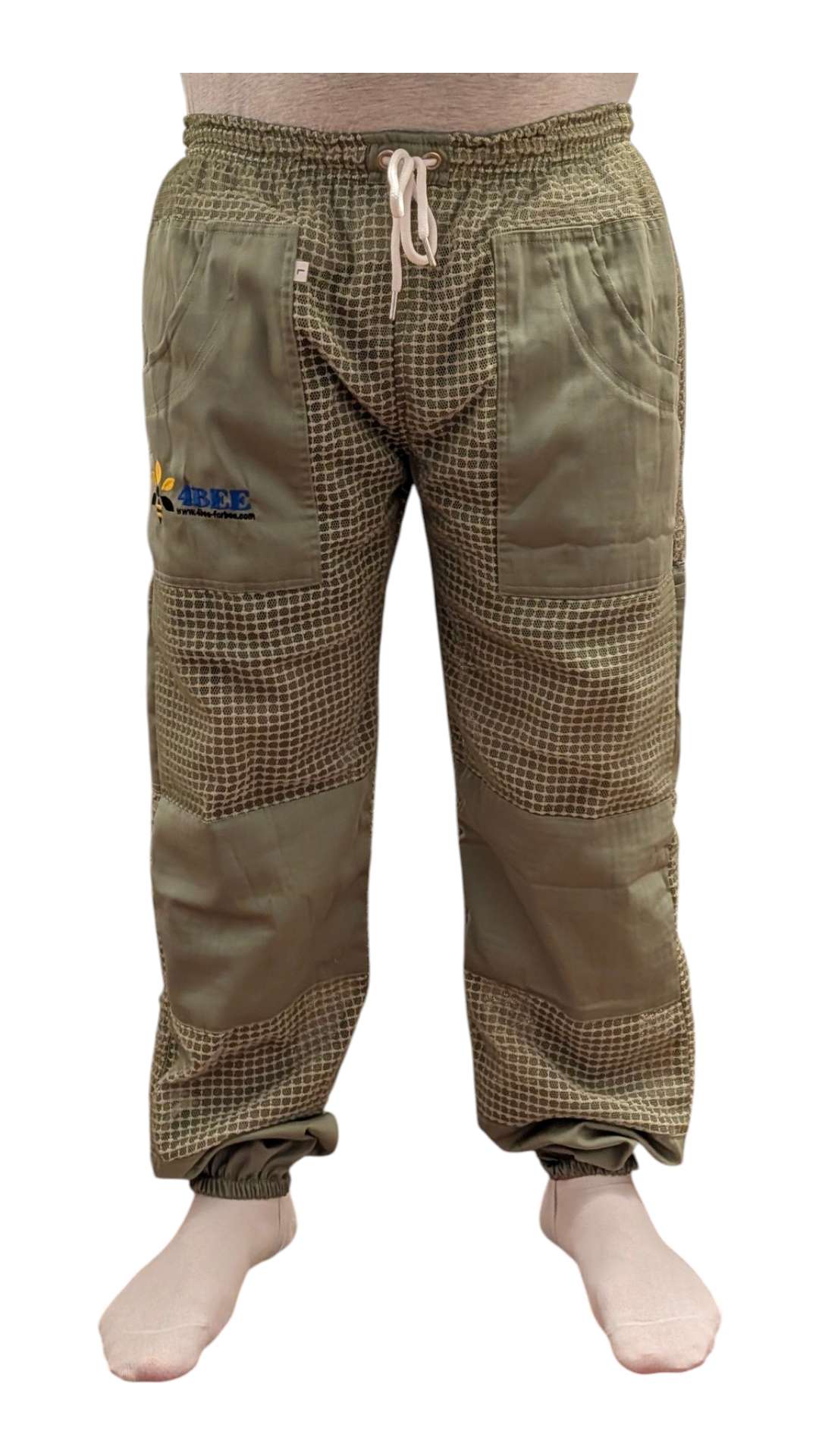 Pantalon ventilé vert 1