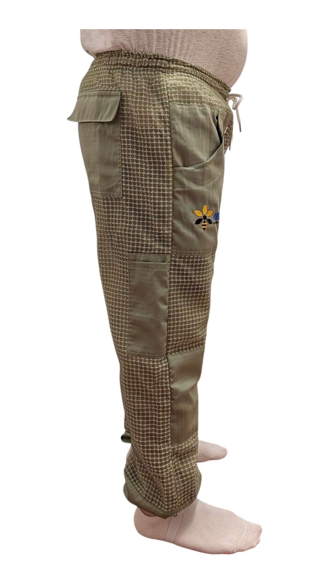Pantalon ventilé vert 2