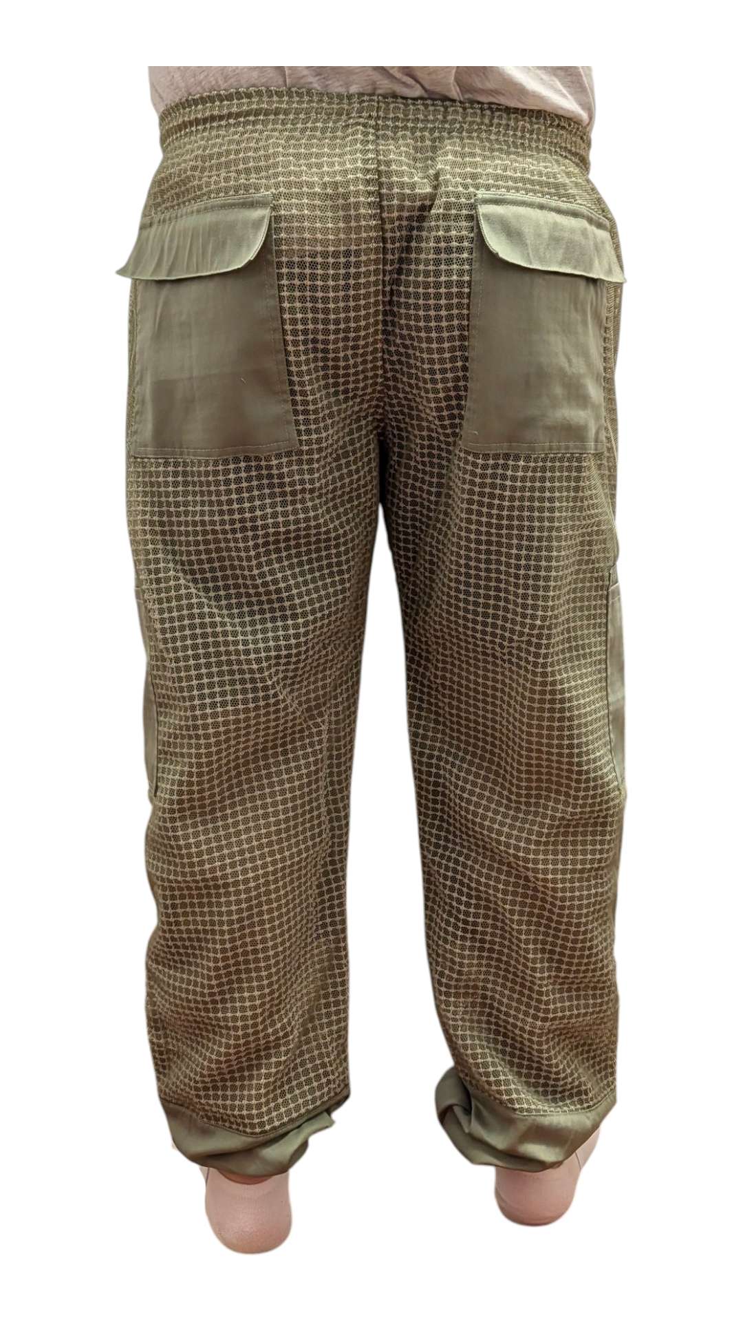Pantalon ventilé vert 3