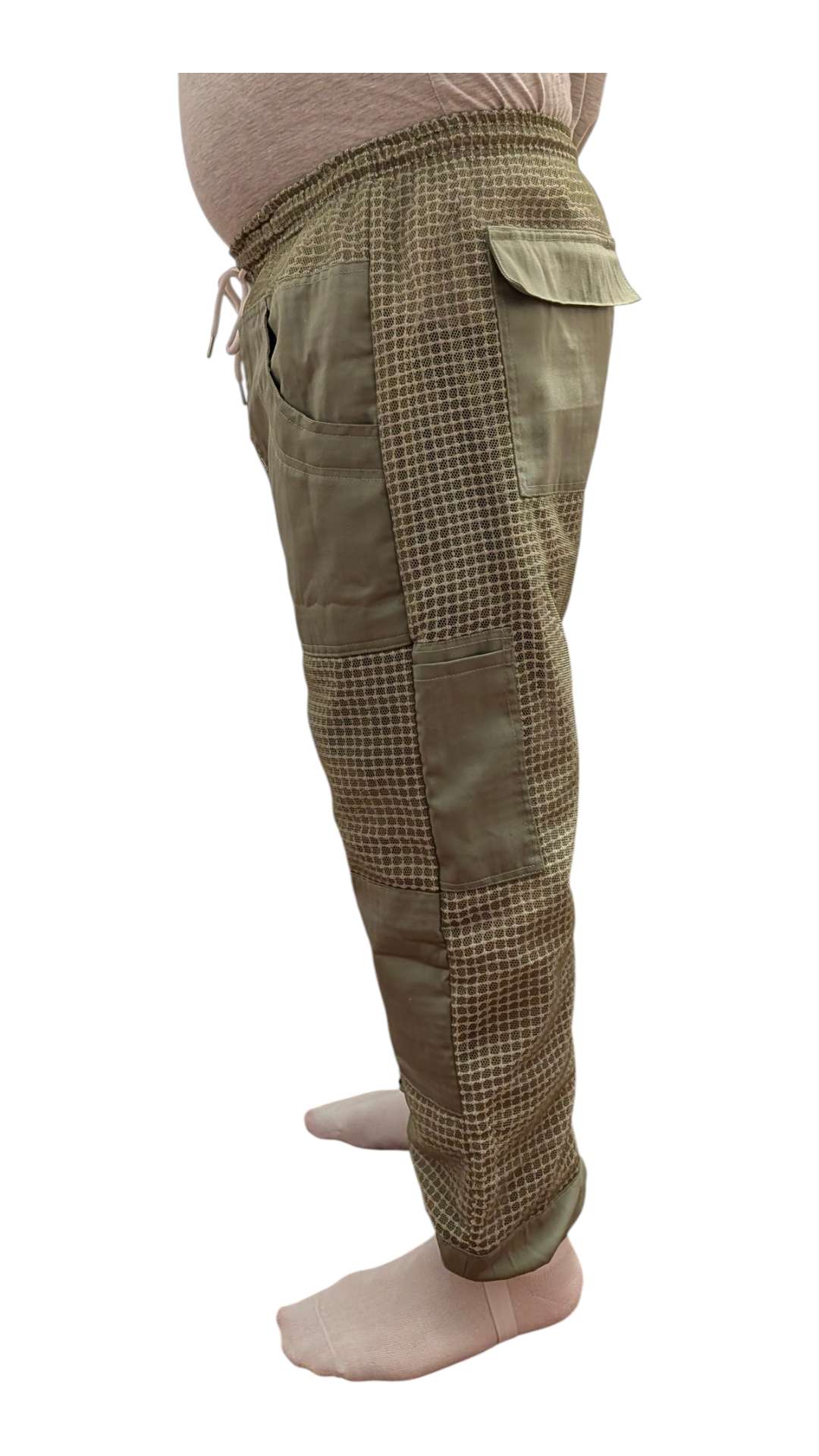 Pantalon ventilé vert 4
