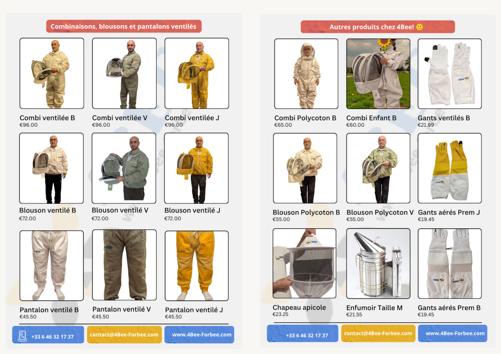 4Bee Flyer - Vêtements d'apiculture